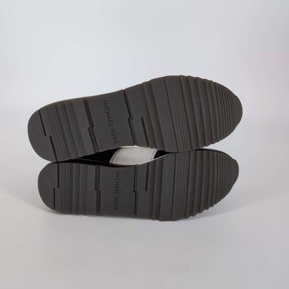 Michael Kors Women's Runway Snake Embossed Strap Sneakers - Size 9.5 -NEW NO BOX - Picture 10 of 12